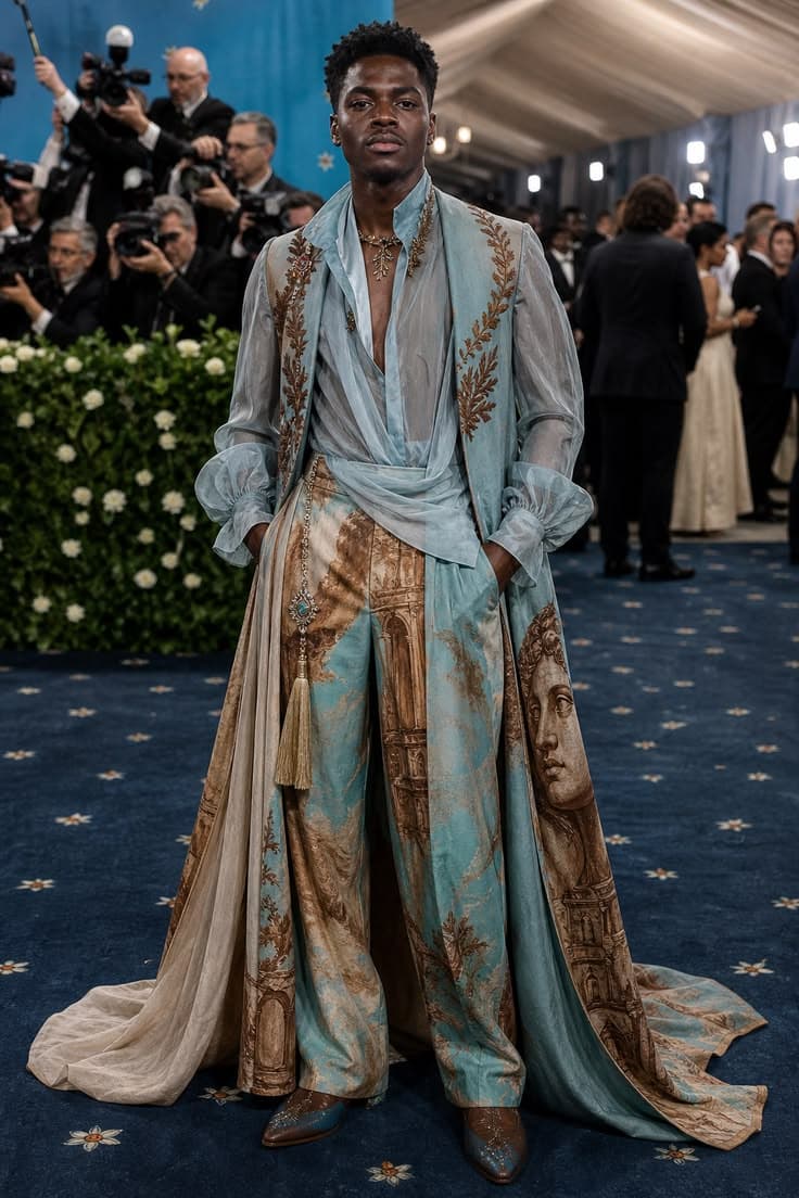 Sangayt: The Oscars Meet the Met Gala dress code inspiration